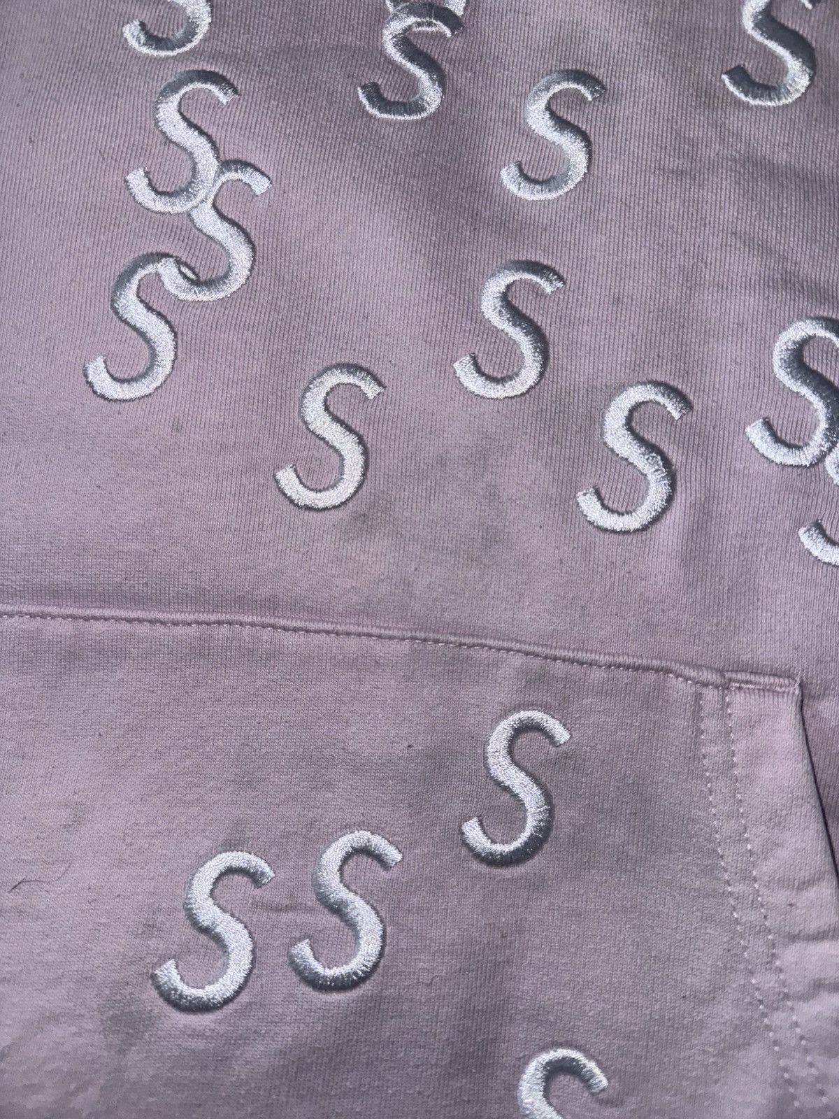 Supreme Supreme Embroidered S Hooded Sweatshirt Size US L / EU 52-54 / 3 - 4 Thumbnail