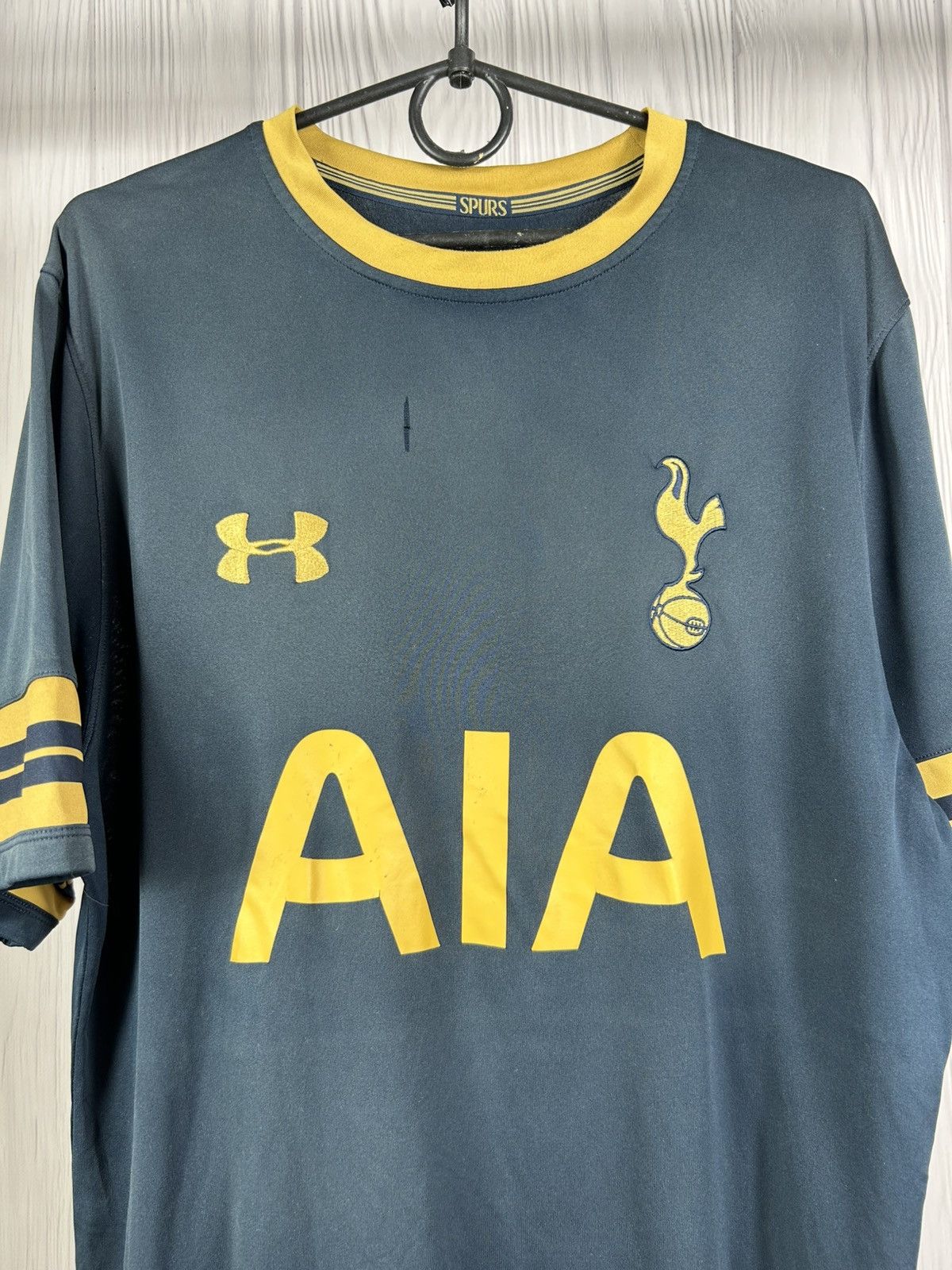 Under Armour TOTTENHAM HOTSPUR 2016/17 Under Armour AWAY FOOTBALL Jersey Size US XL / EU 56 / 4 - 4 Thumbnail