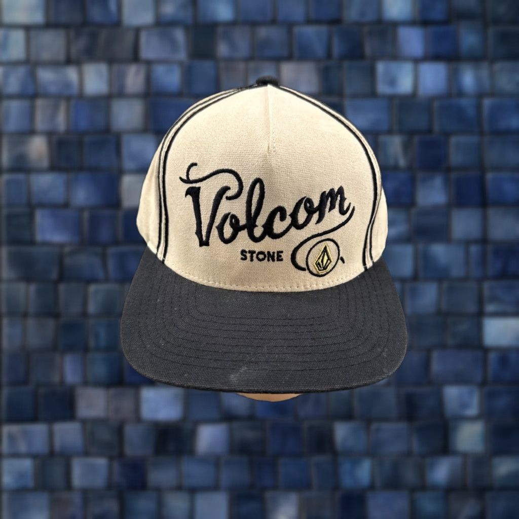 Volcom Volcom Snapback Hat Multi Colorblock Adjustable Embroidered Mens Colorblock Casual Outdoor Travel Cotton Size ONE SIZE - 1 Thumbnail