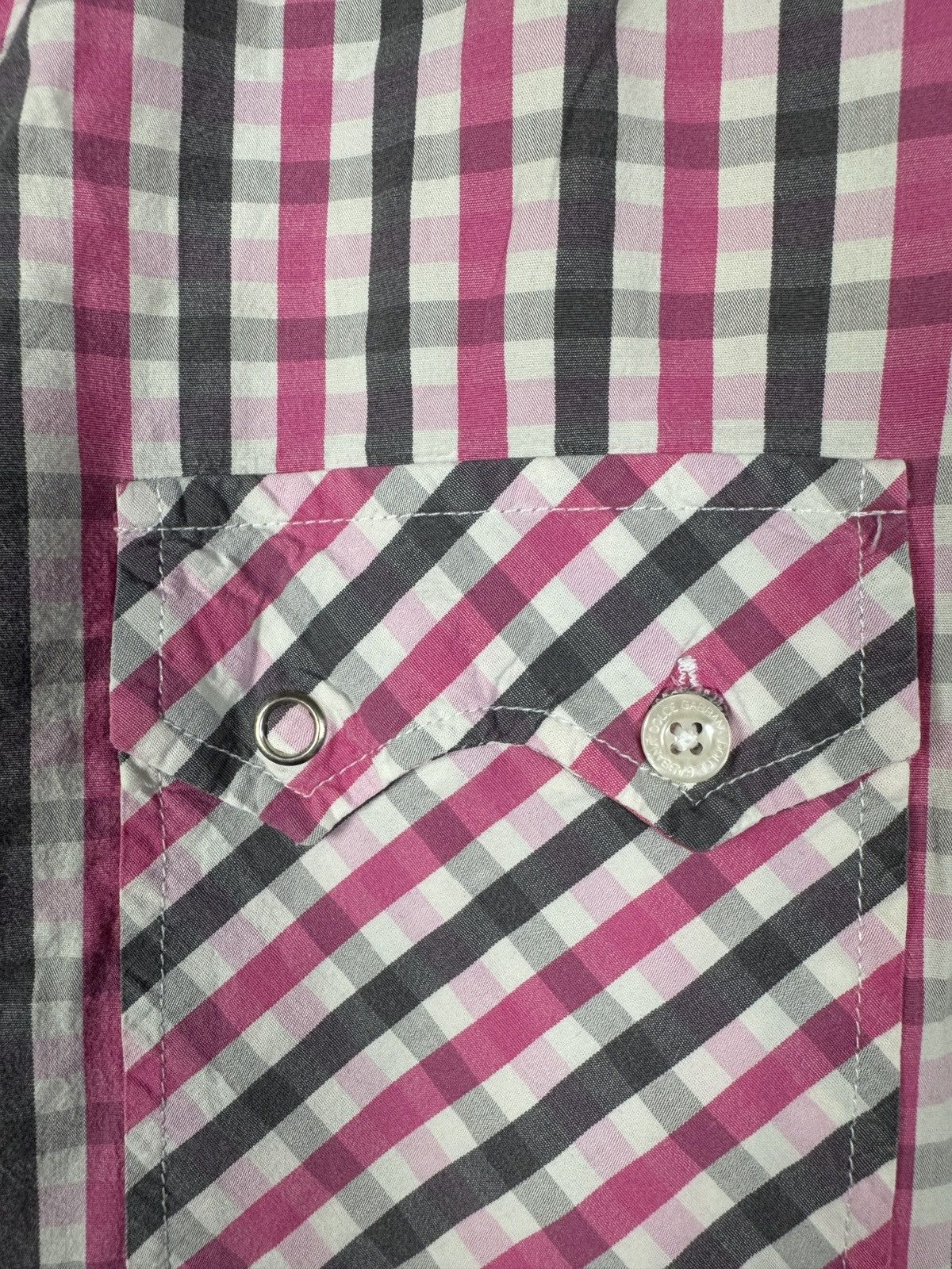 Dolce & Gabbana Dolce Gabbana Short Sleeve Shirt Button Up Luxury Size XL Size XL / US 12-14 / IT 48-50 - 8 Thumbnail