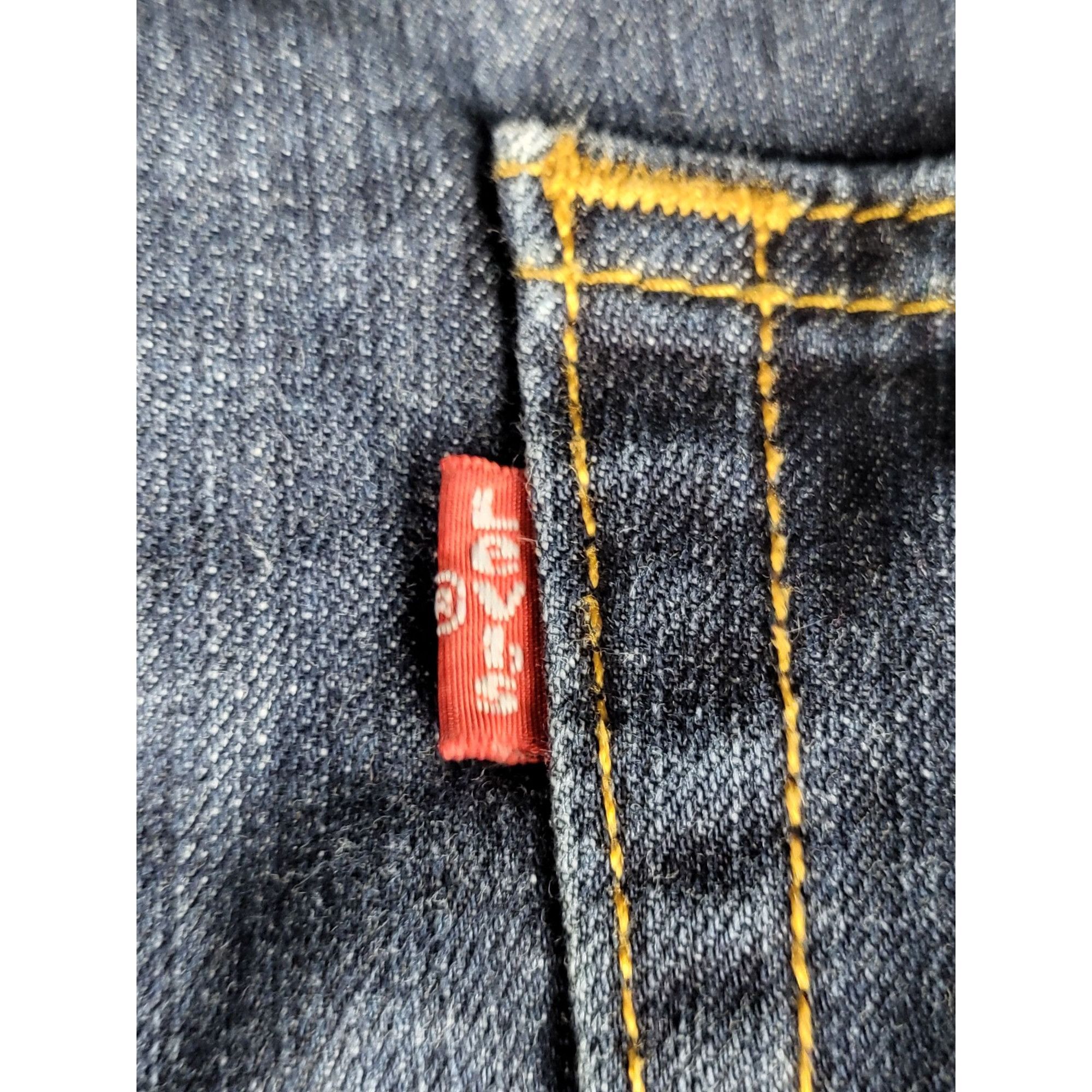 Levi's Levi's 569 Jeans Men Sz 36X32 Blue Denim Straight Leg Dark W Size US 36 / EU 52 - 10 Thumbnail