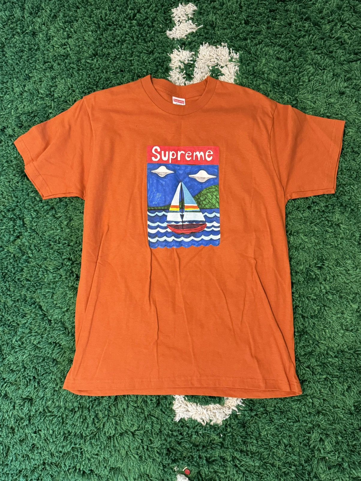 Supreme Supreme Sailboat Tee Size US M / EU 48-50 / 2 - 1 Thumbnail