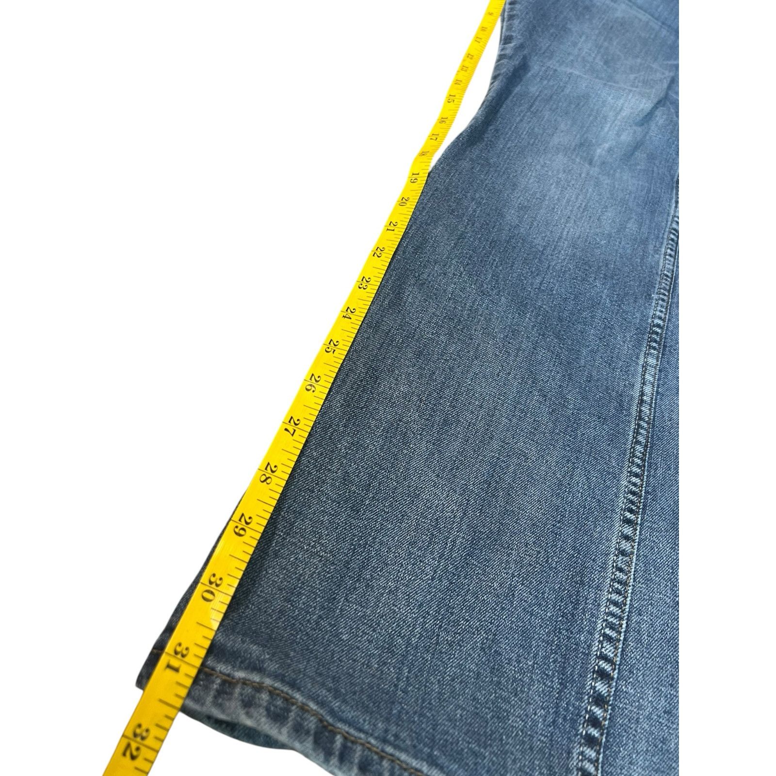 Wrangler Wrangler Men’s 34x31 Blue Denim Slim Straight Fit Jeans Size US 34 / EU 50 - 5 Thumbnail