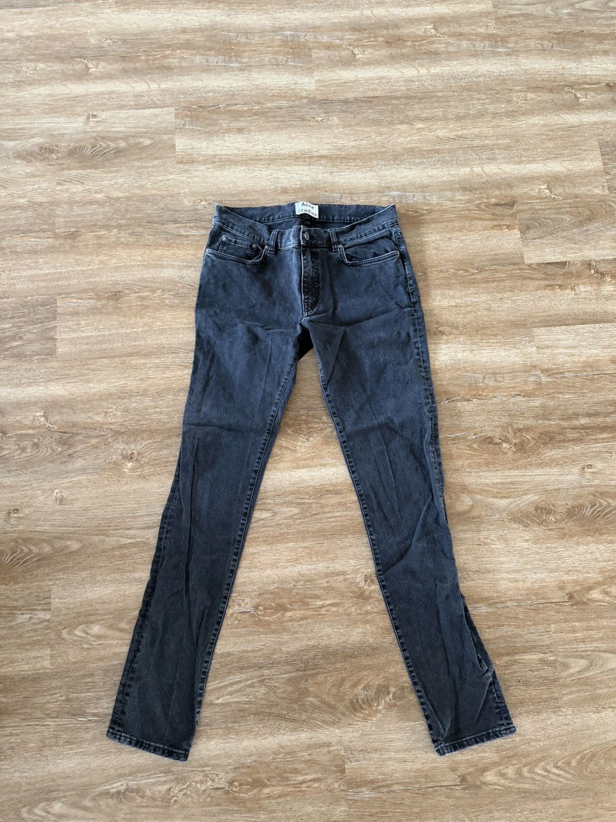 Acne Studios Acne Studio Black Denim Size US 34 / EU 50 - 1 Thumbnail