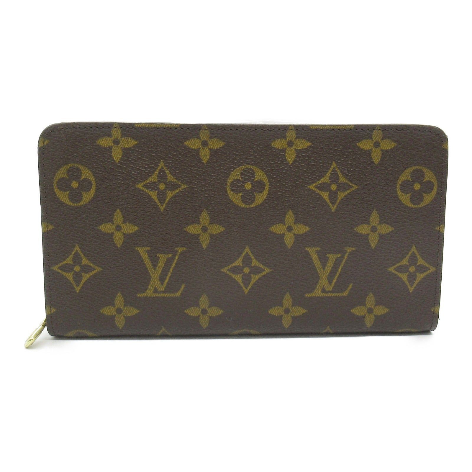 Louis Vuitton Louis Vuitton Portmonesip Round Long Wallet Zipper Coated Canvas Monogram Brown Size ONE SIZE - 1 Thumbnail