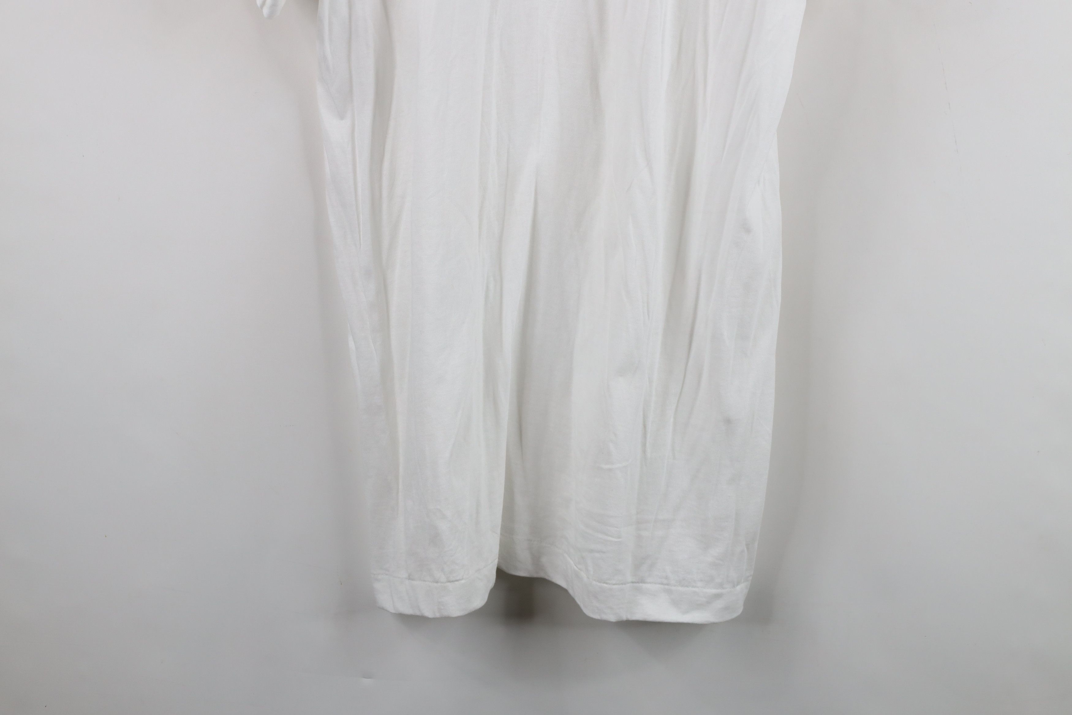 Vintage Vintage 90s Streetwear Cotton Short Sleeve T-Shirt White USA Size US XL / EU 56 / 4 - 10 Thumbnail