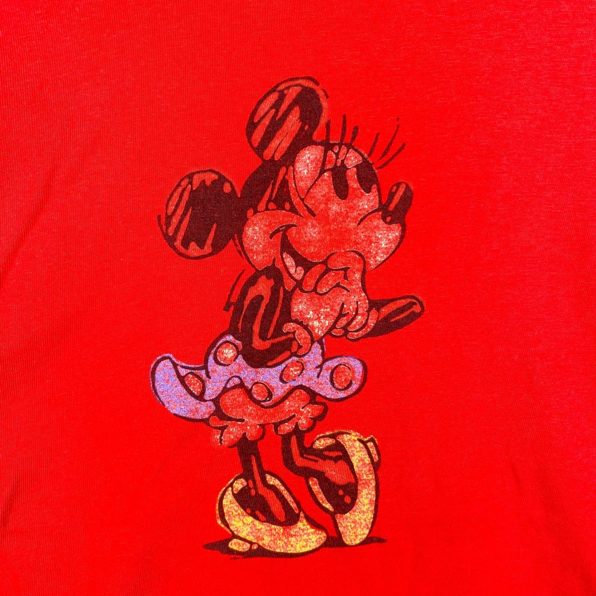 Disney × Vintage Vintage 90's MINNIE MOUSE Graphic The Disney Store Women Size L / US 10 / IT 46 - 2 Thumbnail
