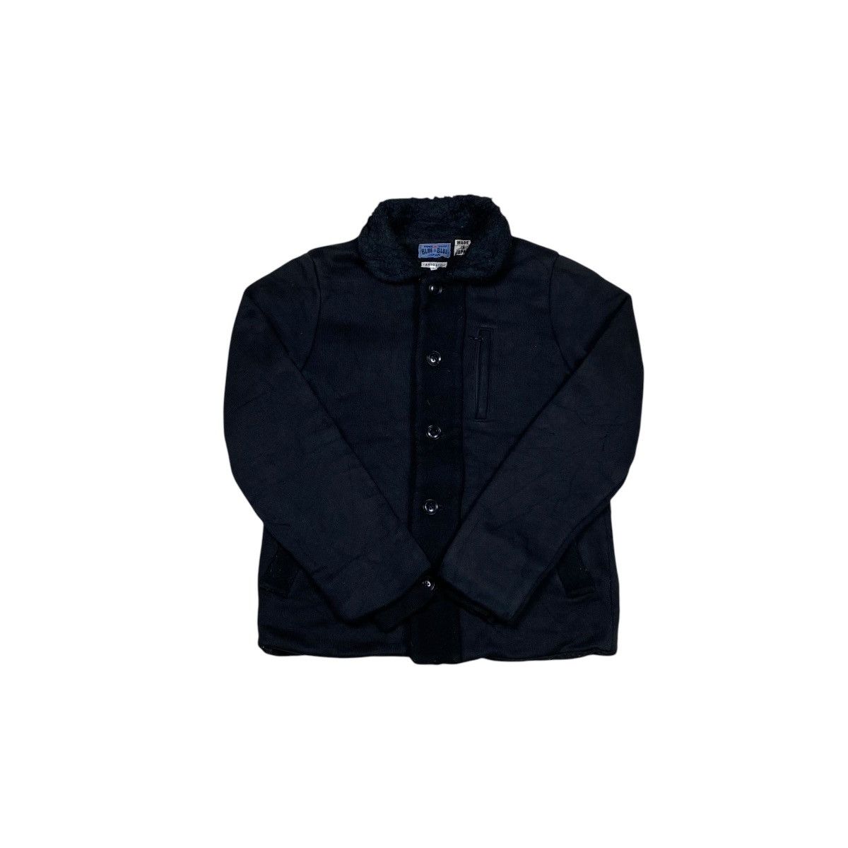 Blue Blue Japan × Japanese Brand × The Real McCoy's Blue Blue Japan Arigato N-1 Deck Jacket Size US M / EU 48-50 / 2 - 6 Thumbnail