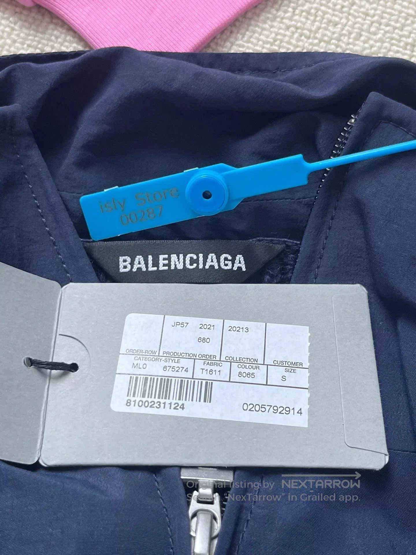 Balenciaga Balenciaga Men's Blue Layered Sweater. Size US S / EU 44-46 / 1 - 5 Thumbnail