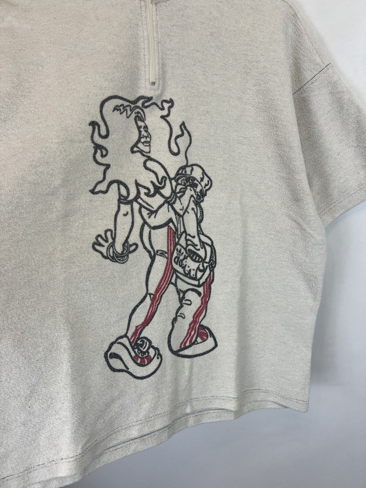 Adidas × Vintage Vintage Adidas Off Beat Rap T-Shirt Y2K Size US M / EU 48-50 / 2 - 9 Thumbnail