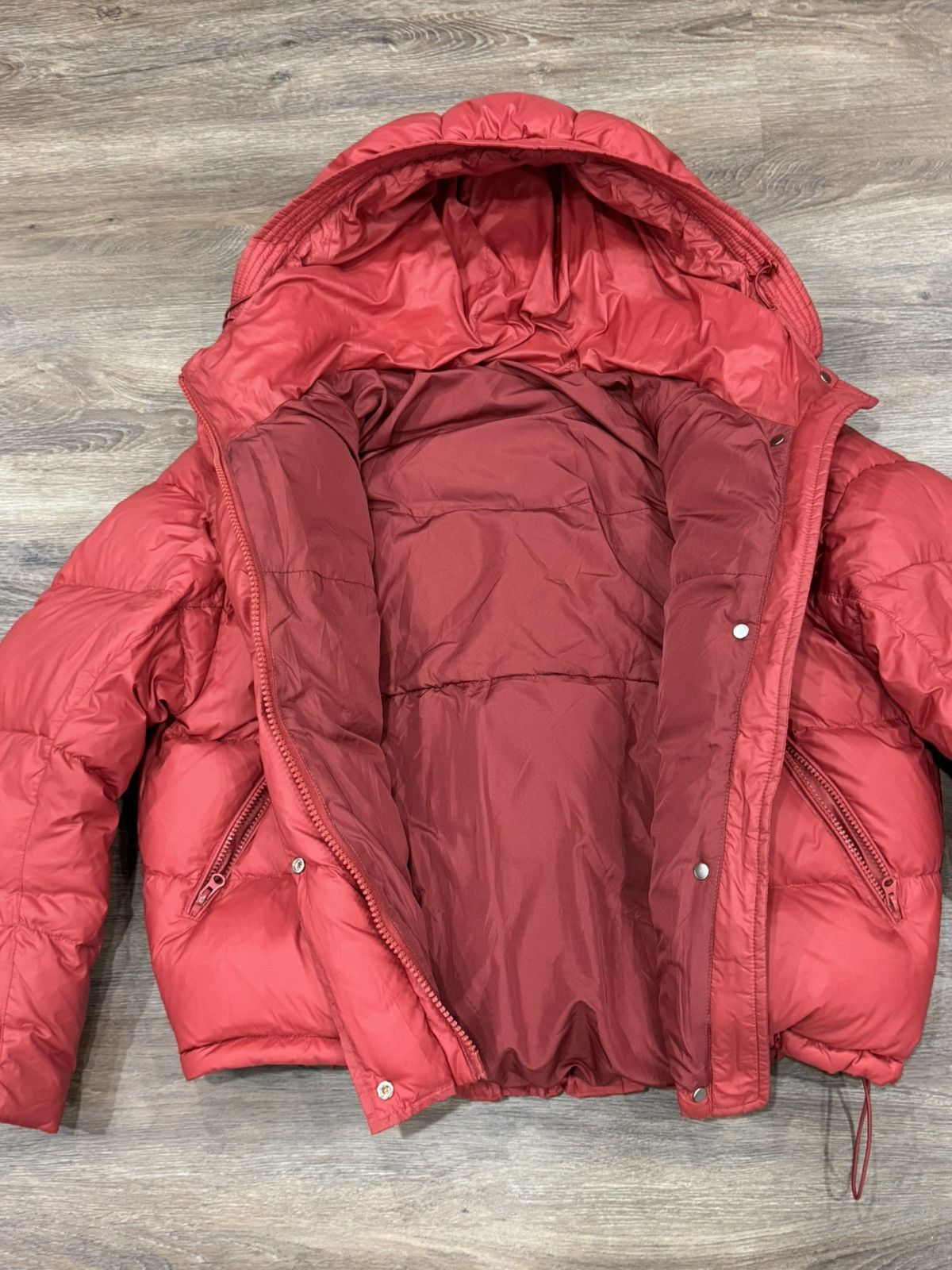 Japanese Brand JINTING Cropped Hooded Puffer Jacket Size US S / EU 44-46 / 1 - 6 Thumbnail