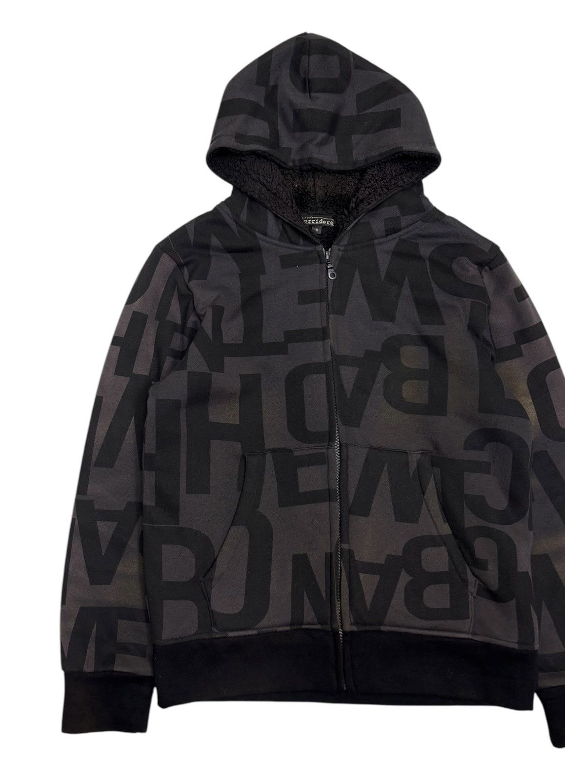If Six Was Nine × KMRii × Yasuyuki Ishii SORRIDERE ALPHABET ALL OVER ZIP HOODIE Size US S / EU 44-46 / 1 - 3 Thumbnail