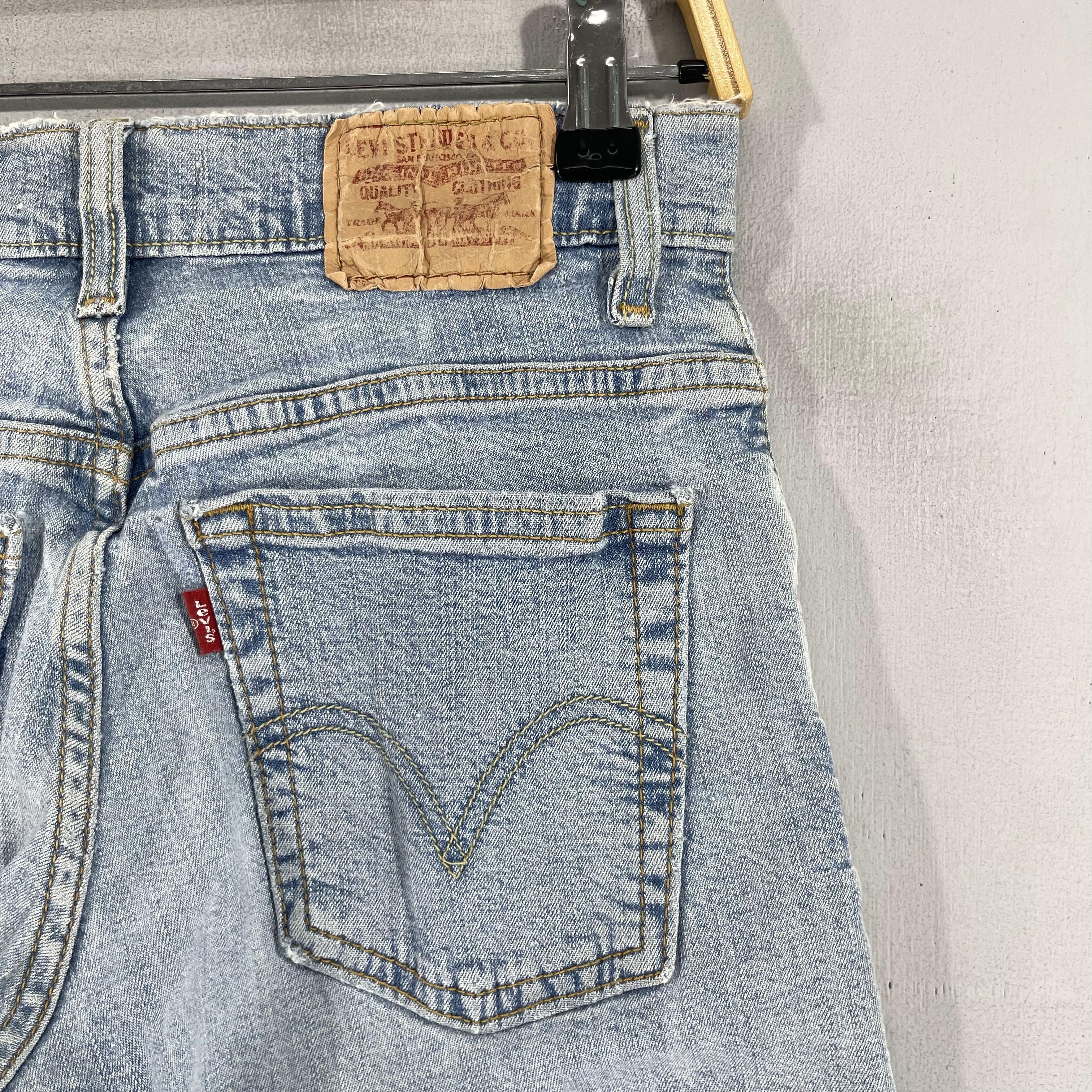 Levi's × Vintage Size 28 Vintage Distressed Levis 550 Relaxed Bootcut Jeans Size 28" / US 6 / IT 42 - 7 Thumbnail