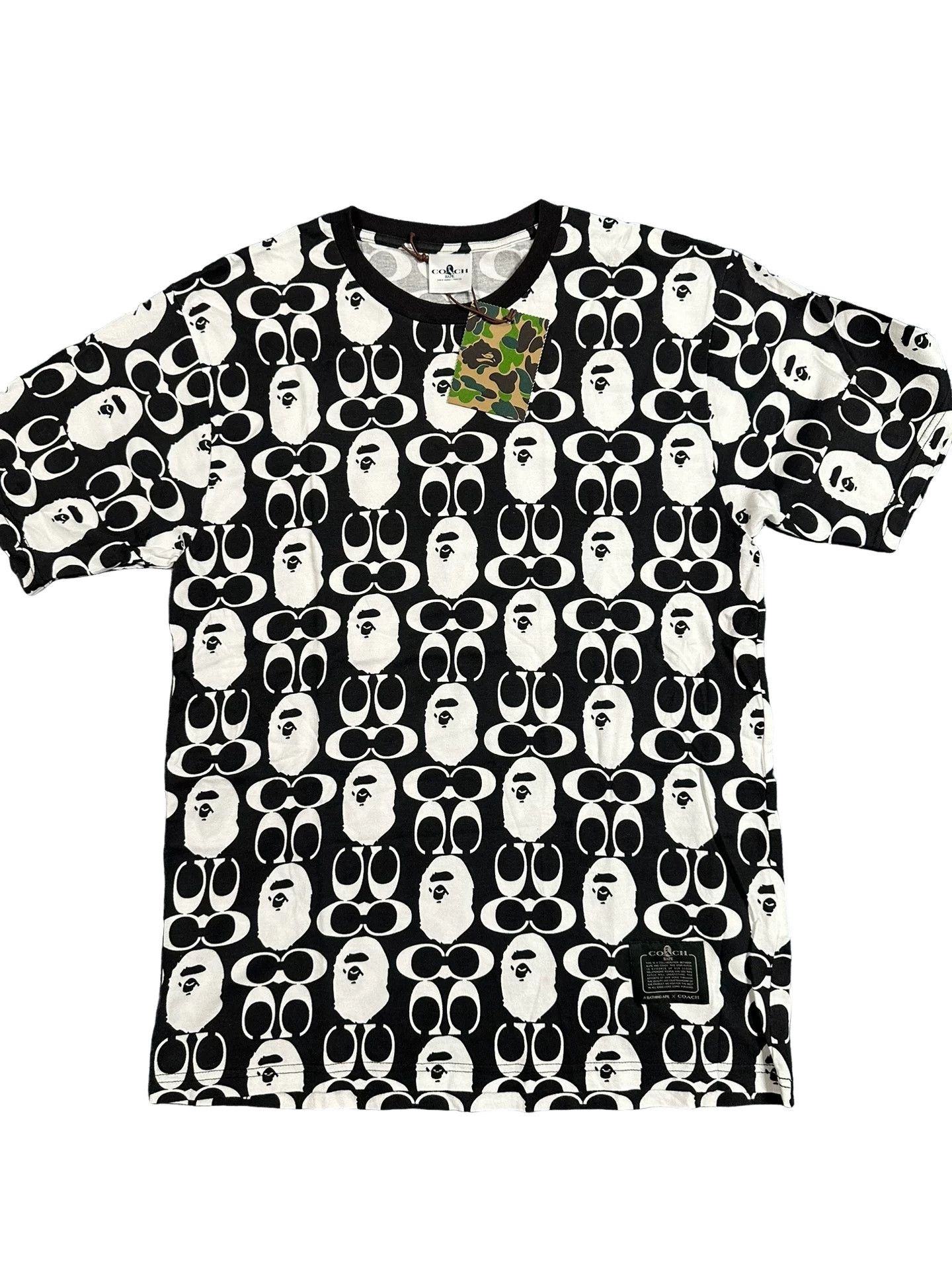 Bape BAPE x Coach Monogram T-Shirt L Size US L / EU 52-54 / 3 - 1 Thumbnail