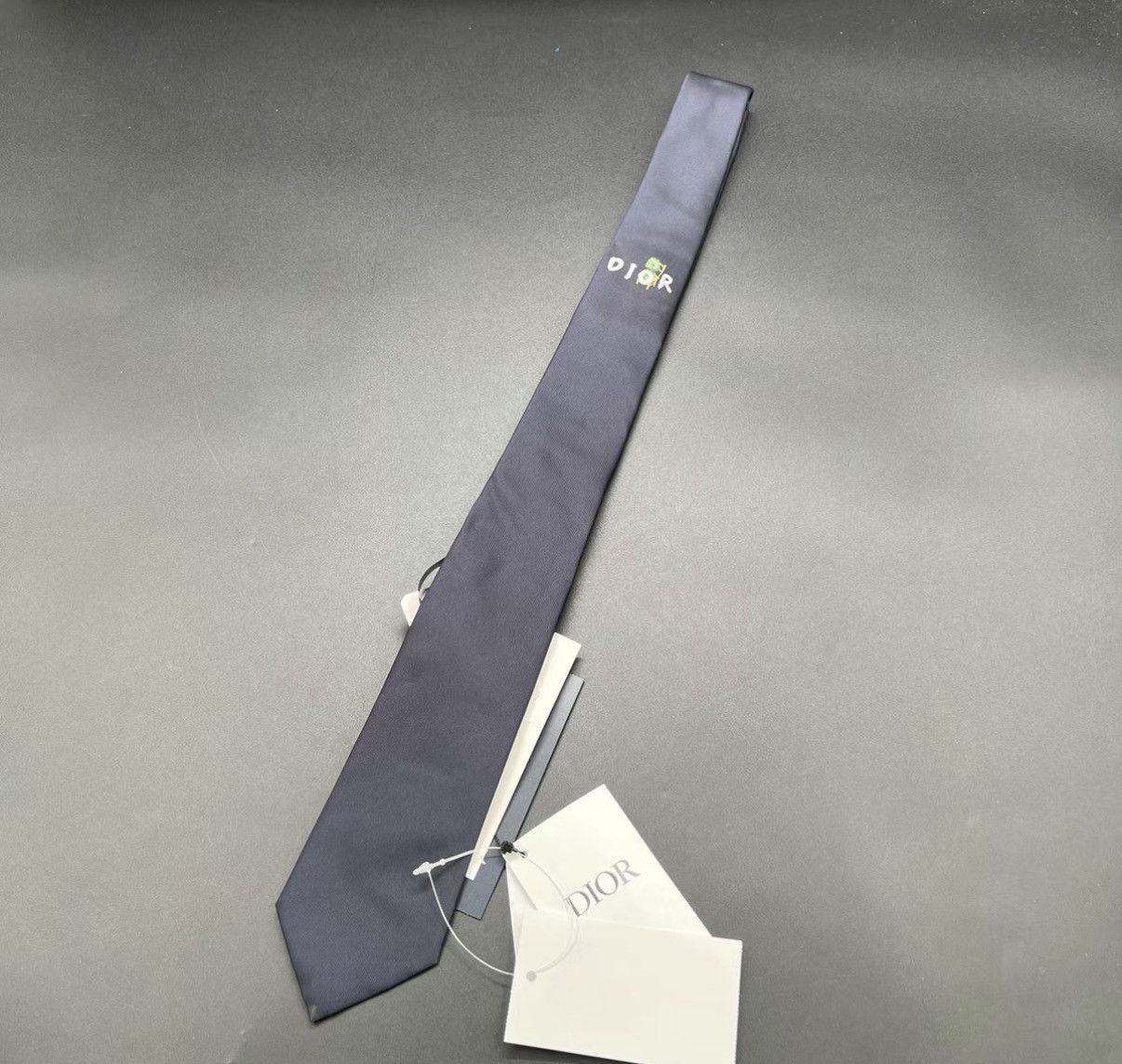 Dior Dior CD All-over Print Tie / Graffiti Logo Tie J41 Size ONE SIZE - 5 Thumbnail