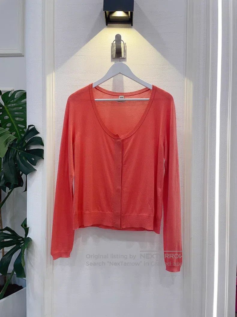 Hermes Hermes Cashmere knitted cardigan Size S / US 4 / IT 40 - 1 Thumbnail