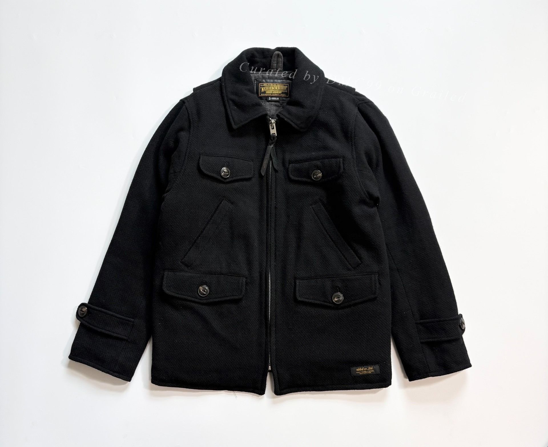 Neighborhood NEIGHBORHOOD NBHD Wool Jacket Size US S / EU 44-46 / 1 - 1 Thumbnail