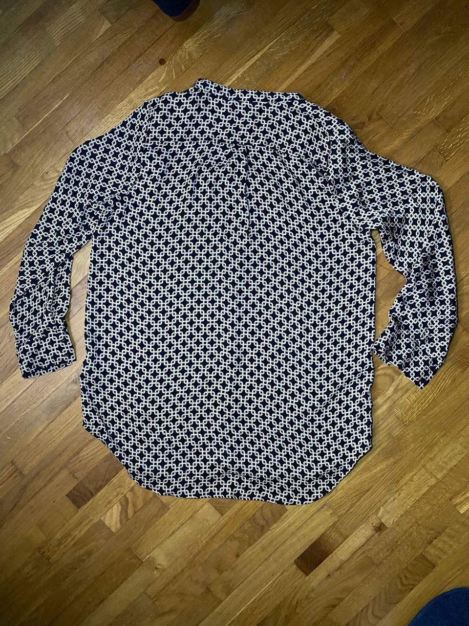 H&M H&M x Richard Allen printed airy shirt Size L / US 10 / IT 46 - 2 Thumbnail