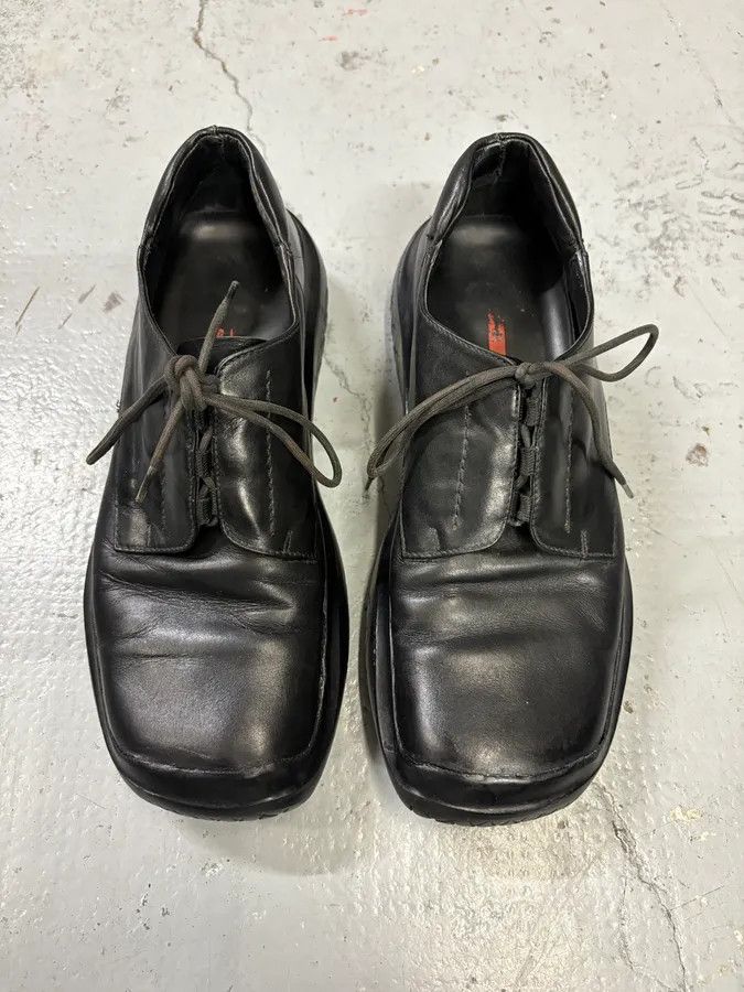 Prada AW1999 Prada Black Premium Vibram Leather Boots Size US 8 / EU 41 - 2 Thumbnail