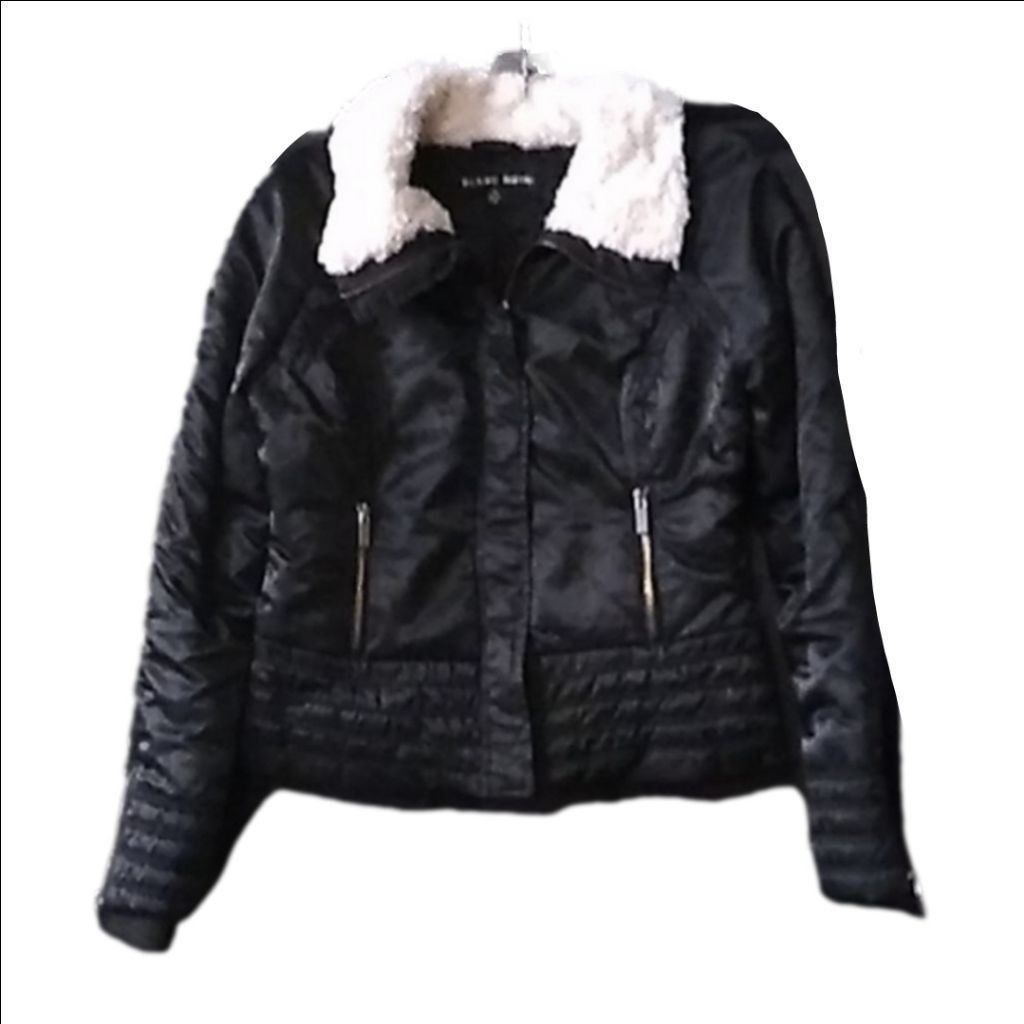 Blanc Noir Blanc Noir Moto Aviator Quilted Jacket w. Faux Fur Size XL Size XL / US 12-14 / IT 48-50 - 1 Thumbnail