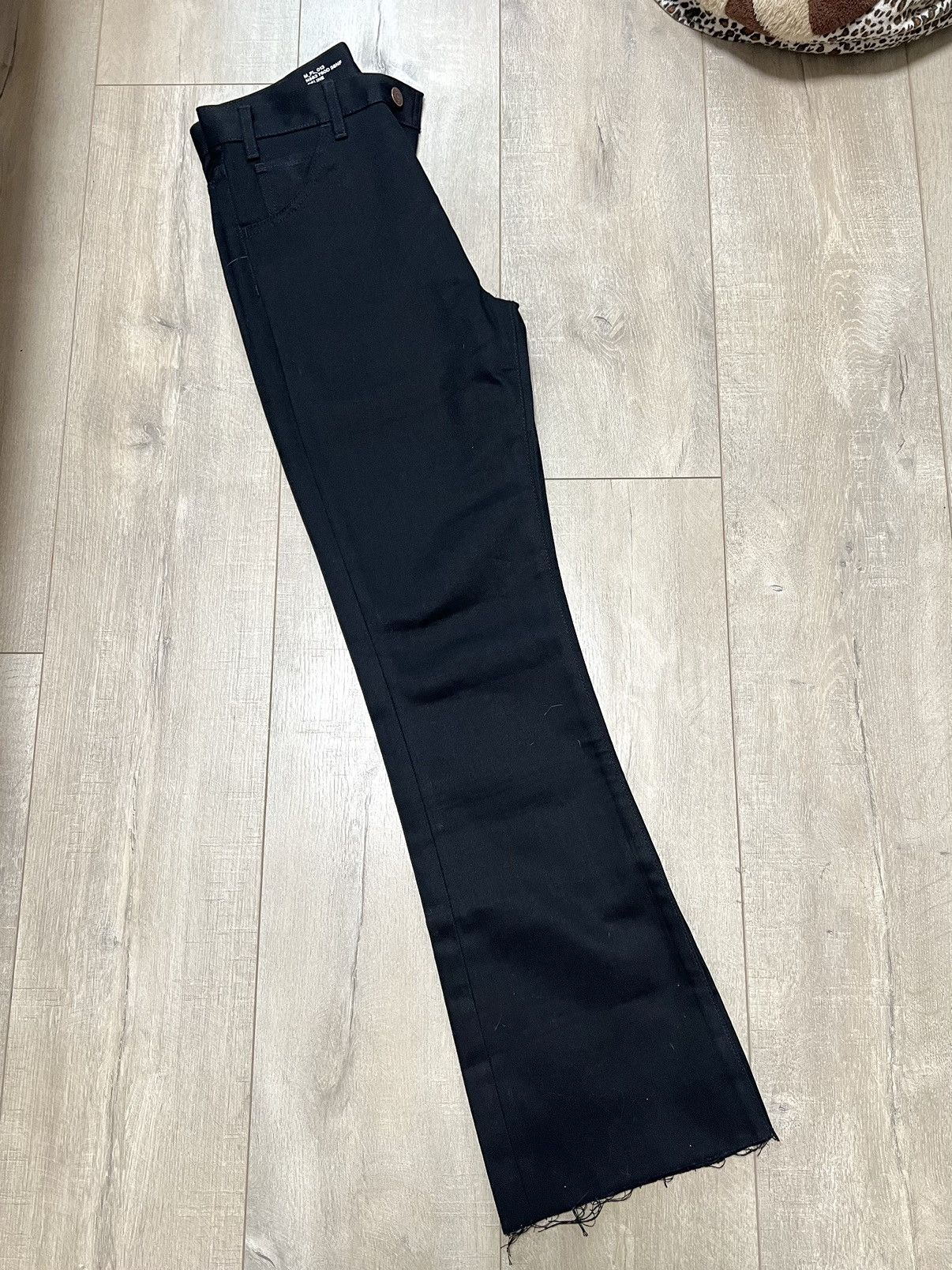 Celine × Hedi Slimane FW21 Raw Hem Dylan Flared Denim sz27 Size US 27 - 1 Thumbnail