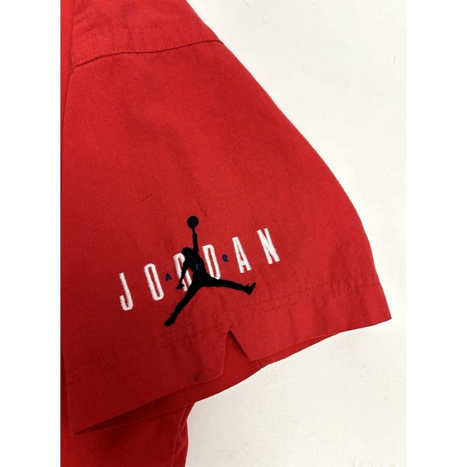 Nike VINTAGE Nike Air Jordan Spellout Logo Baseball Jersey & Matching Shorts Set XL/L Size US XL / EU 56 / 4 - 6 Thumbnail