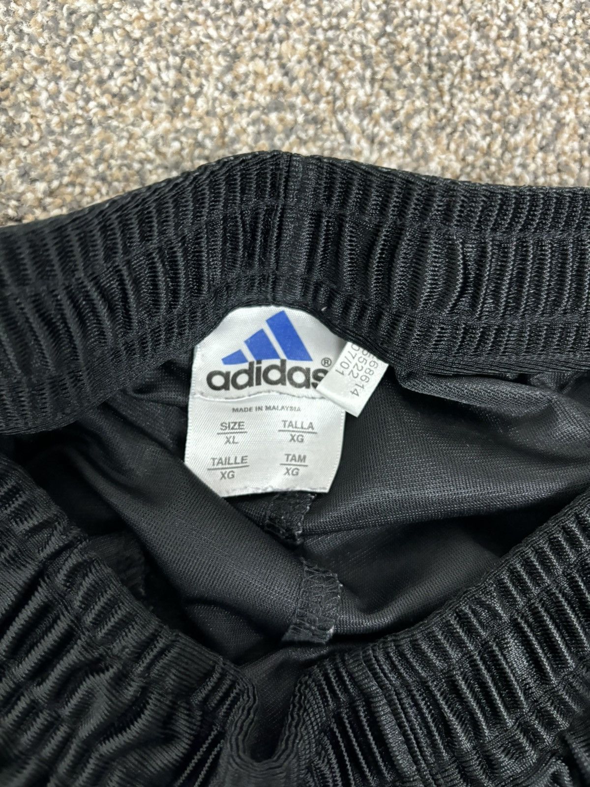Adidas Vintage adidas hoops basketball black tear away track pants Size US 32 / EU 48 - 10 Thumbnail