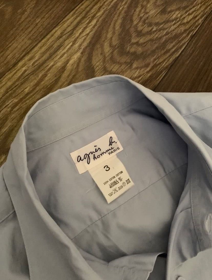 agnes b. Mens Shirt AGNES B. Cotton Short Sleeve Size US M / EU 48-50 / 2 - 4 Thumbnail