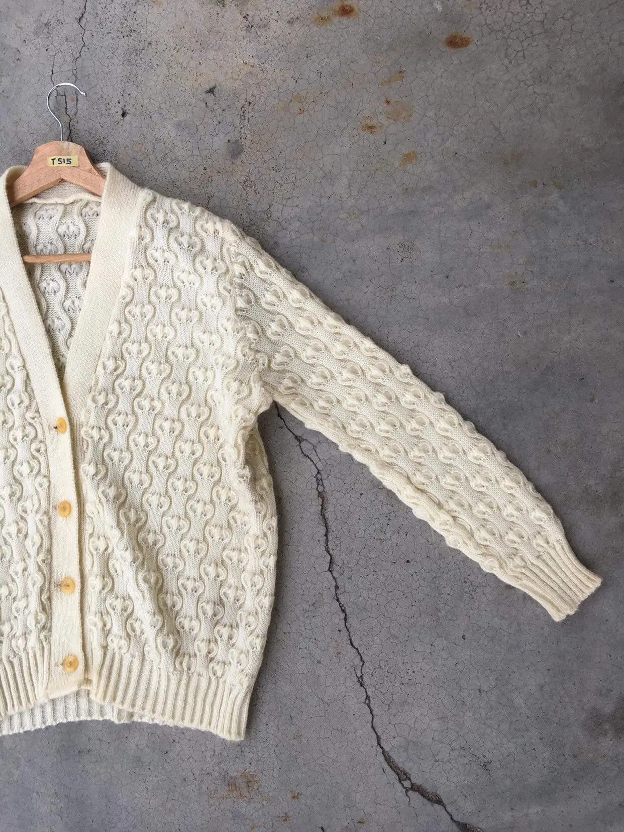 Designer × Vintage Japanese Cardigan Pureknit Pullover Knitting Pattern Size US L / EU 52-54 / 3 - 3 Thumbnail