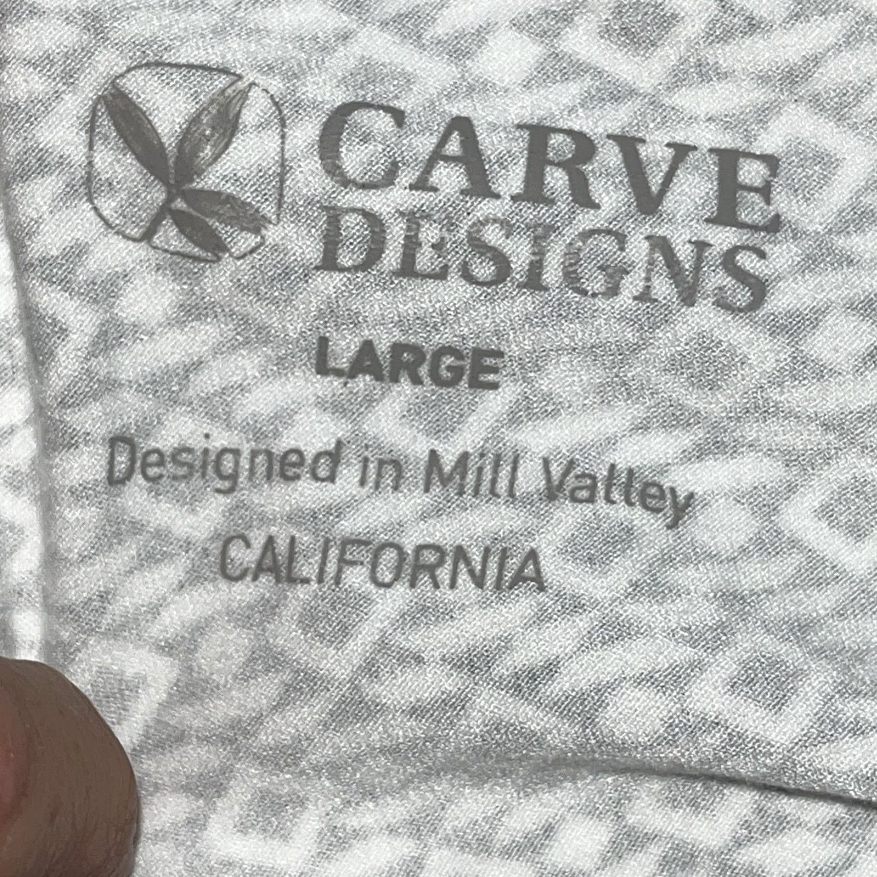 Vintage Carve Designs Skirt A-Line Geometric Black White Pull On Rayon Lrg Women Midi Elastic Waist Stretch Finish: Flowy Size 36" / US 14 / IT 50 - 8 Thumbnail