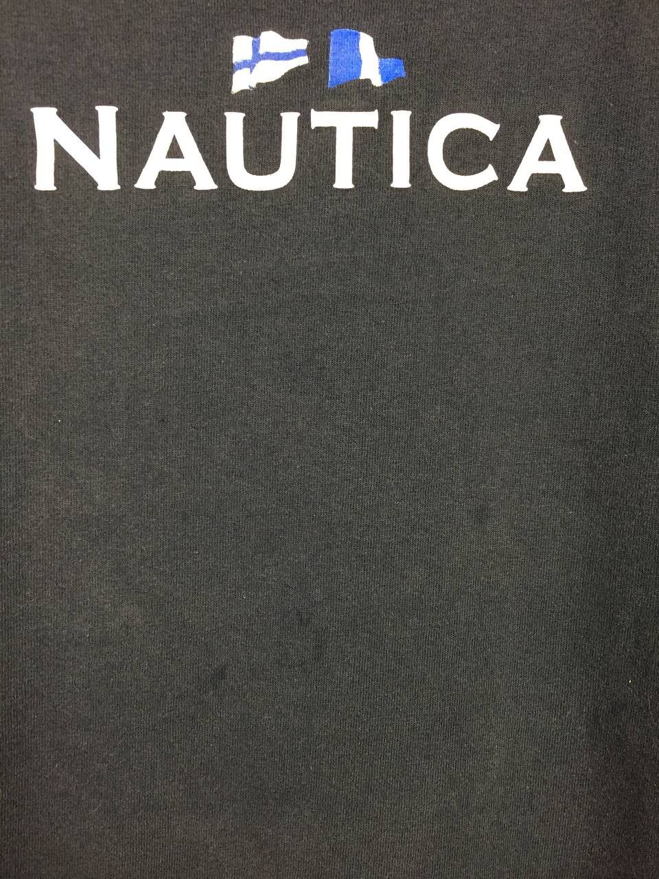 Nautica Vtg Nautica Sailing Flag Big Logo Spell Out Tee Size US L / EU 52-54 / 3 - 4 Thumbnail