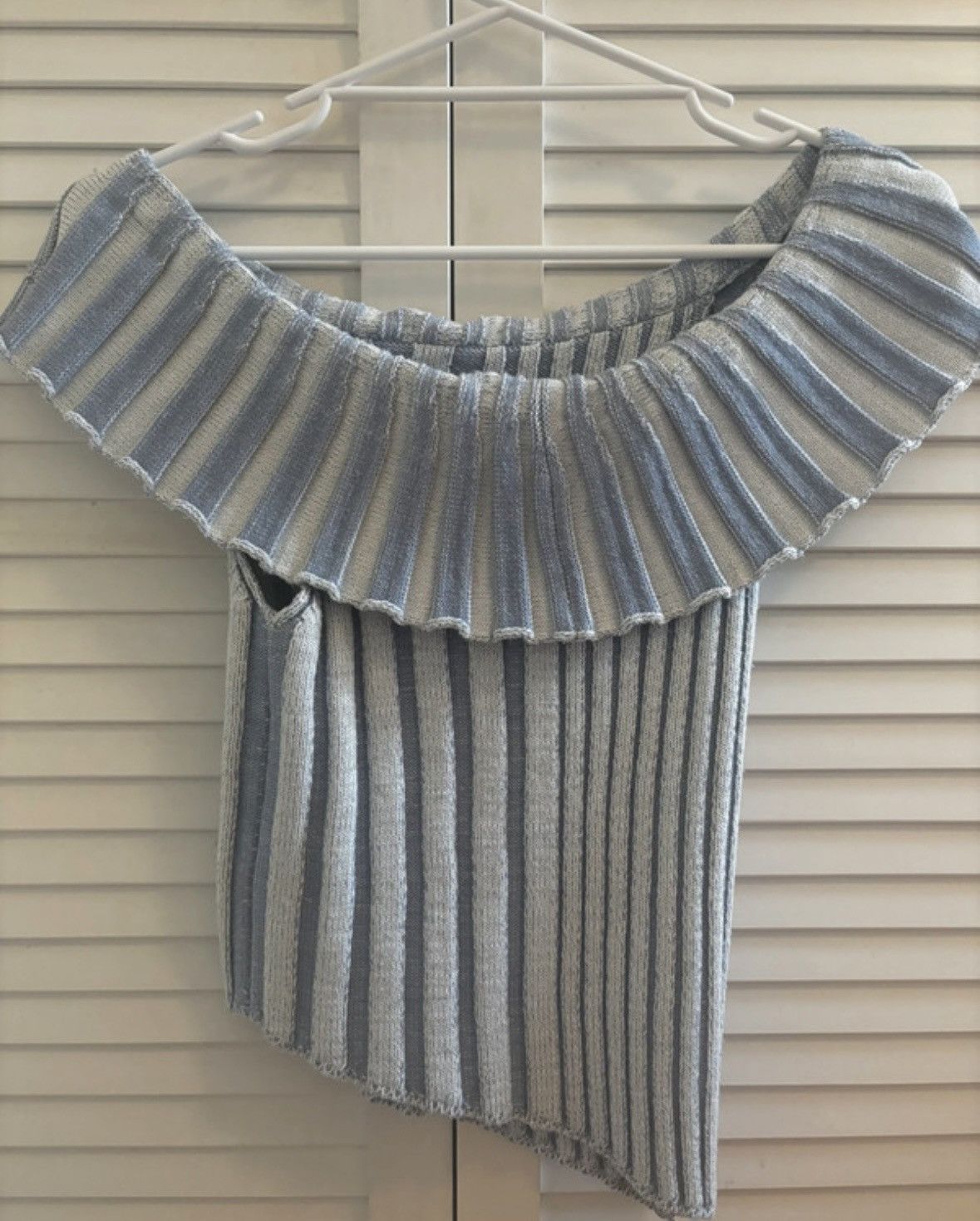 Other Reclaimed vintage asymmetrical shoulder top Size XS / US 0-2 / IT 36-38 - 1 Thumbnail