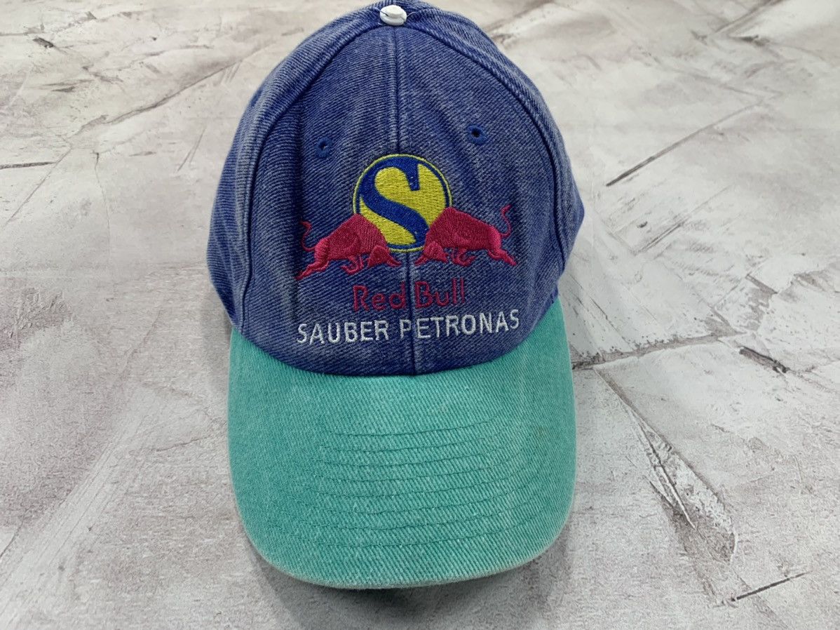 Red Bull × Vintage Mens vintage cap Red Bull Sauber Petronas Malaysia Size ONE SIZE - 2 Thumbnail
