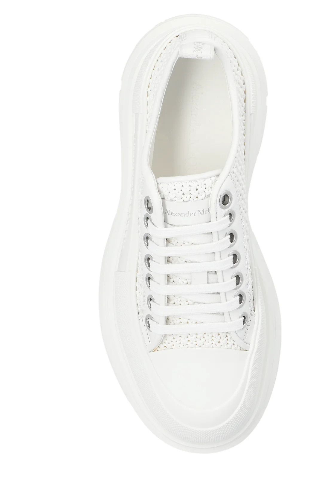 Alexander McQueen o1y0225 Low Top Sneakers in White Size US 10 / IT 40 - 4 Thumbnail