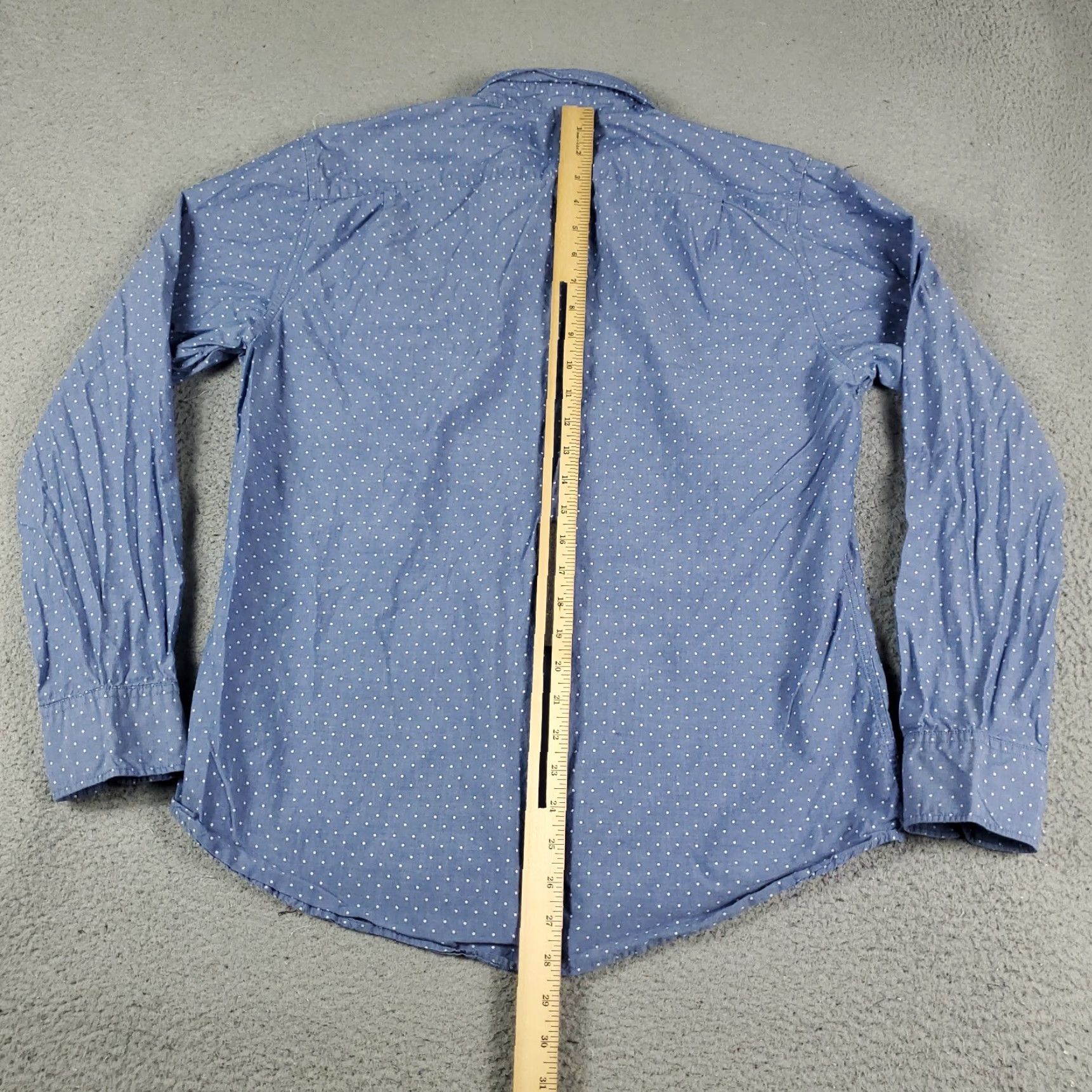 Bonobos VINTAGE Bonobos Shirt Mens Size Large Blue Dot Casual Button Up Long Sleeve Size US L / EU 52-54 / 3 - 3 Thumbnail