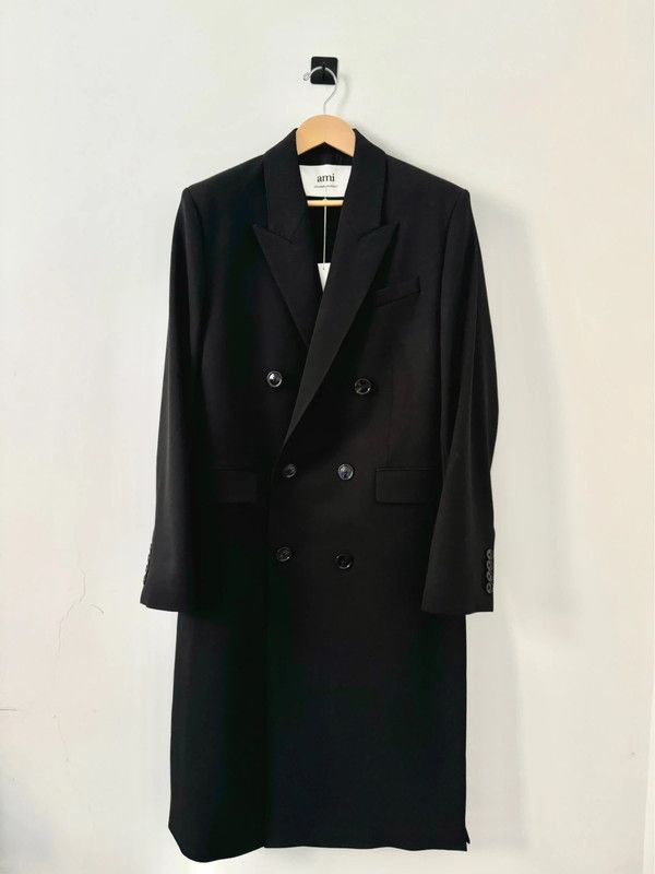 AMI AMI Paris Overcoat Size US M / EU 48-50 / 2 - 1 Thumbnail
