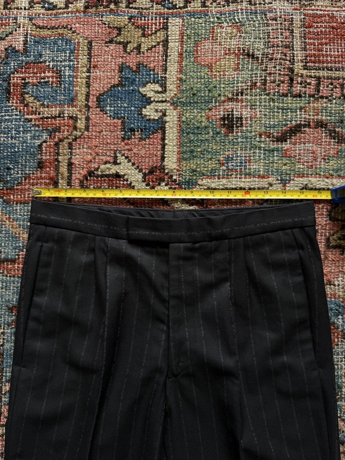 Raf Simons Pinstripe Limited Edition Suit Size 46R - 22 Thumbnail