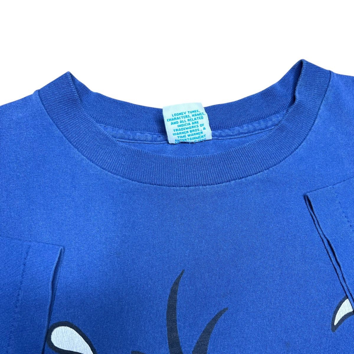 Warner Bros Vtg 1993 Looney Tunes Daffy Ducks Big Face Six Flags T-Shirt Size US XXL / EU 58 / 5 - 3 Thumbnail