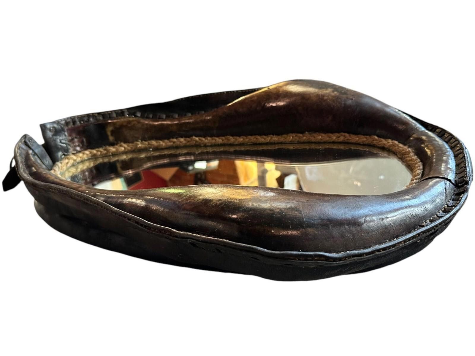 The Unbranded Brand 25x19 1/2 Horse Collar Mirror Leather Western Equestrian Size ONE SIZE - 12 Thumbnail
