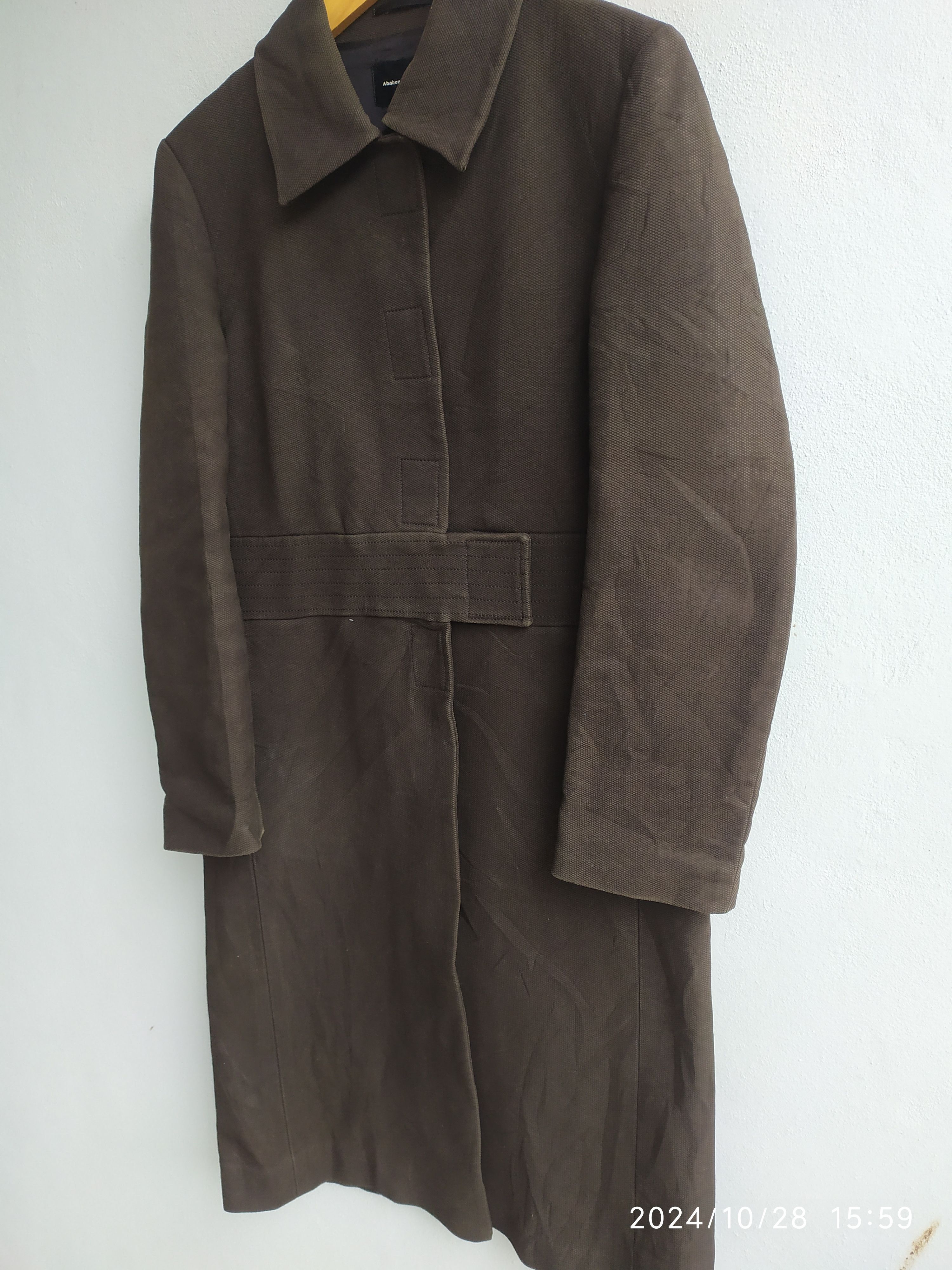 Japanese Brand Vintage Japanese Abahhause Long Coat Jacket Size US S / EU 44-46 / 1 - 11 Thumbnail