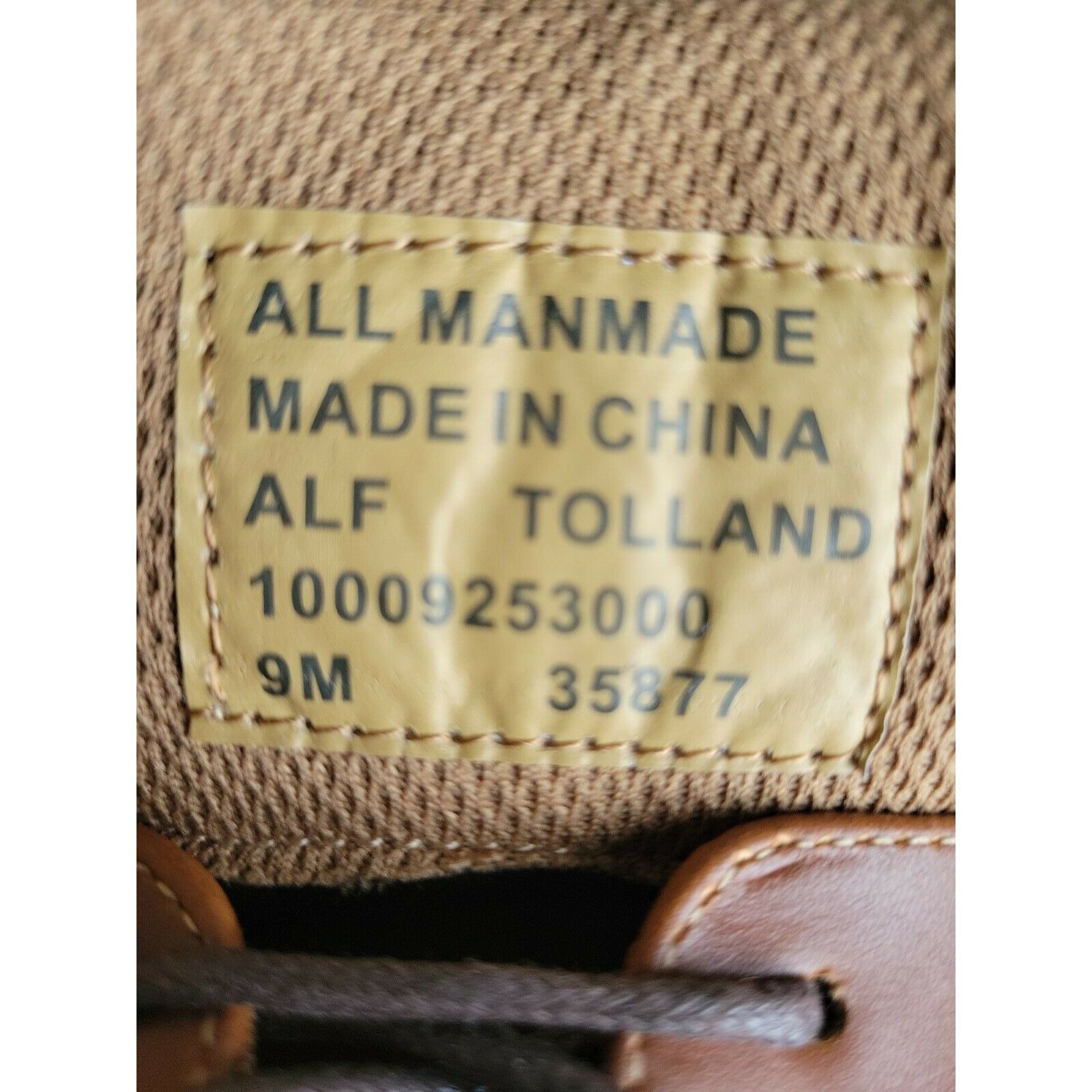 Alfani Alfani Men's AMPUTEE LEFT SHOE ONLY. Siz Size US 9 / EU 42 - 5 Thumbnail