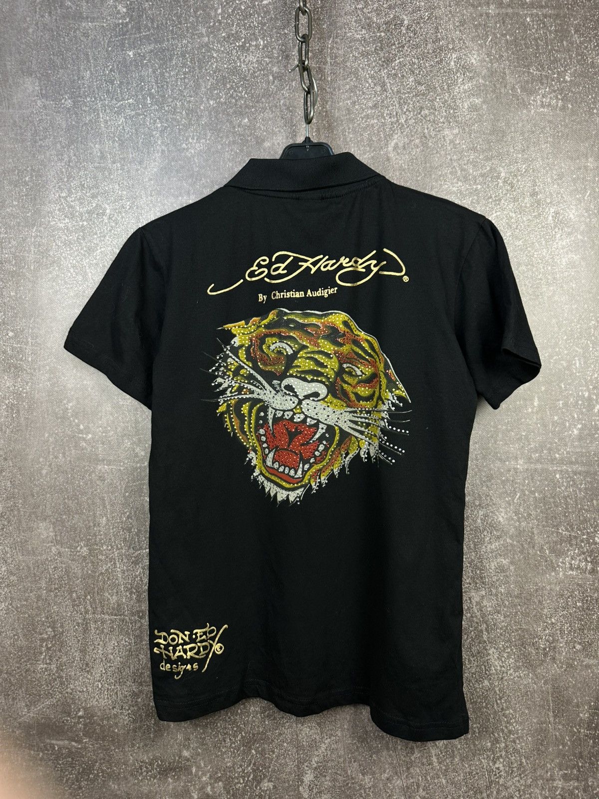 Ed Hardy Vintage Ed Hardy polo big logo Size M / US 6-8 / IT 42-44 - 1 Thumbnail