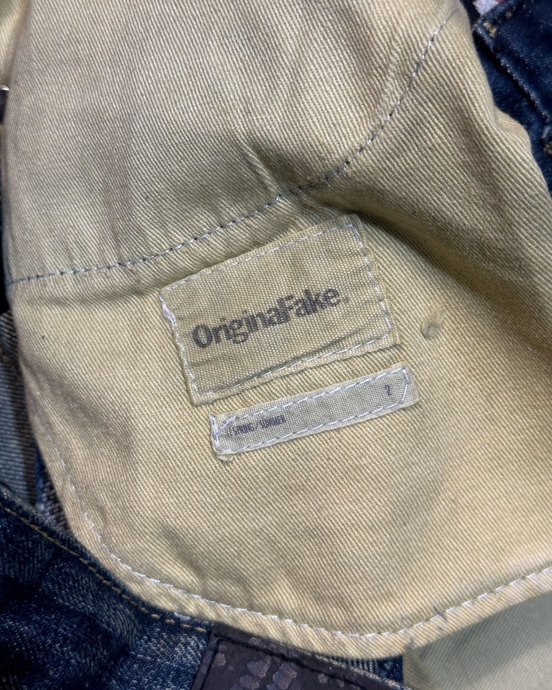 Kaws × Medicom Toy × Original Fake SS11 Straight Leg Reworked Chomper Denim Size US 34 / EU 50 - 9 Thumbnail