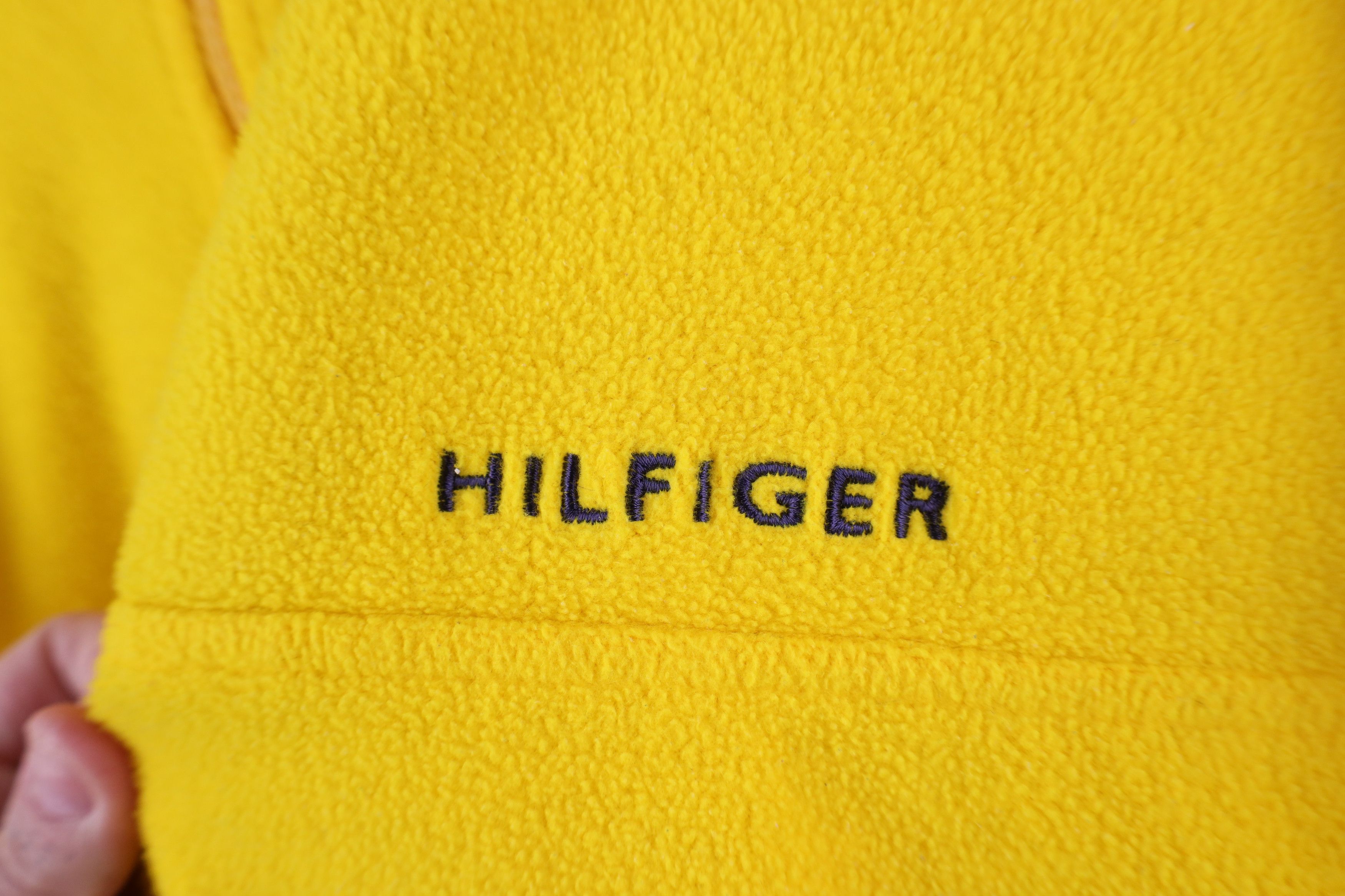 Tommy Hilfiger Vintage 90s Tommy Hilfiger Half Zip Fleece Pullover Sweater Size US M / EU 48-50 / 2 - 4 Thumbnail