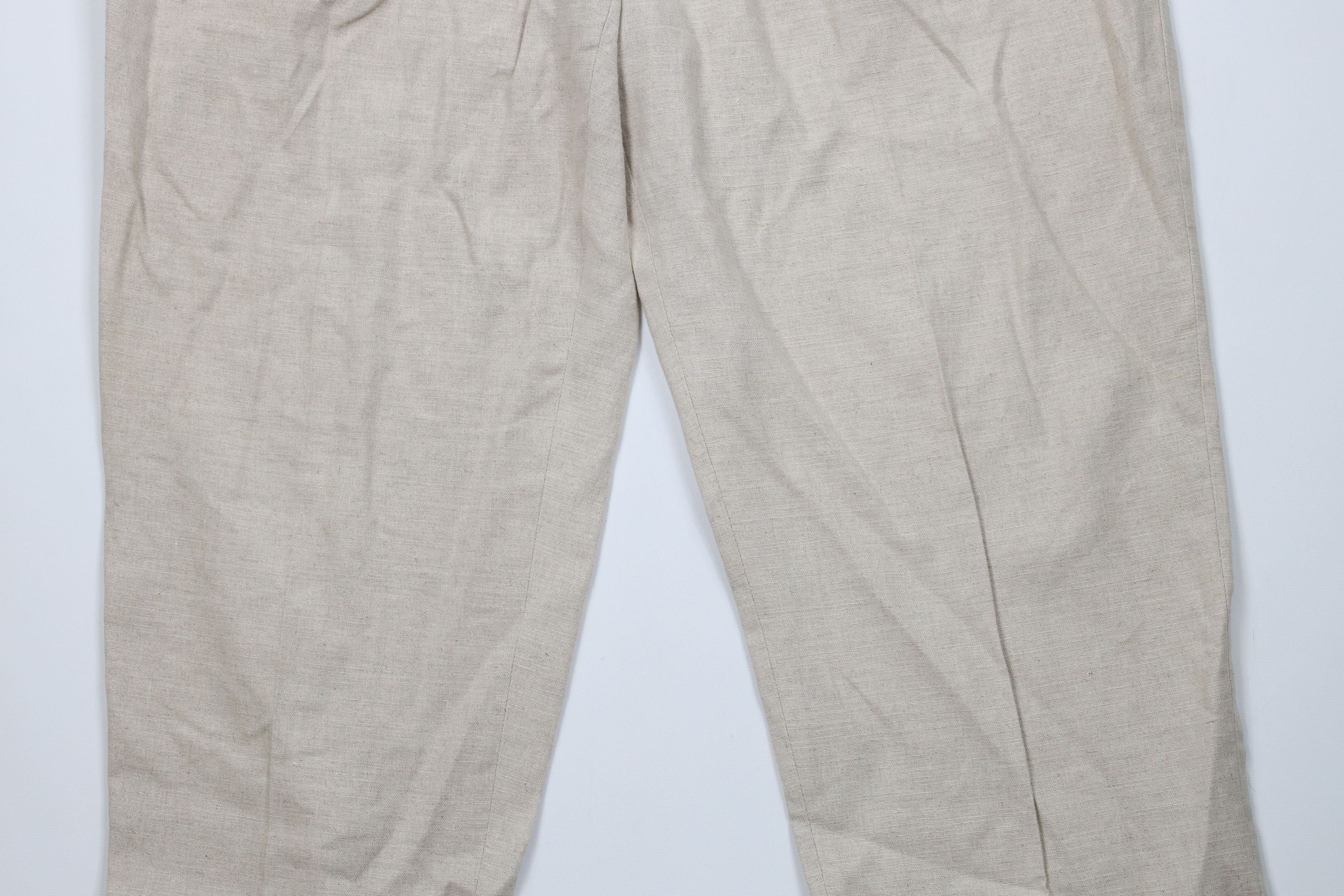 Vintage Vintage 90s Streetwear Pleated Wide Leg Chino Pants USA Size US 38 / EU 54 - 3 Thumbnail