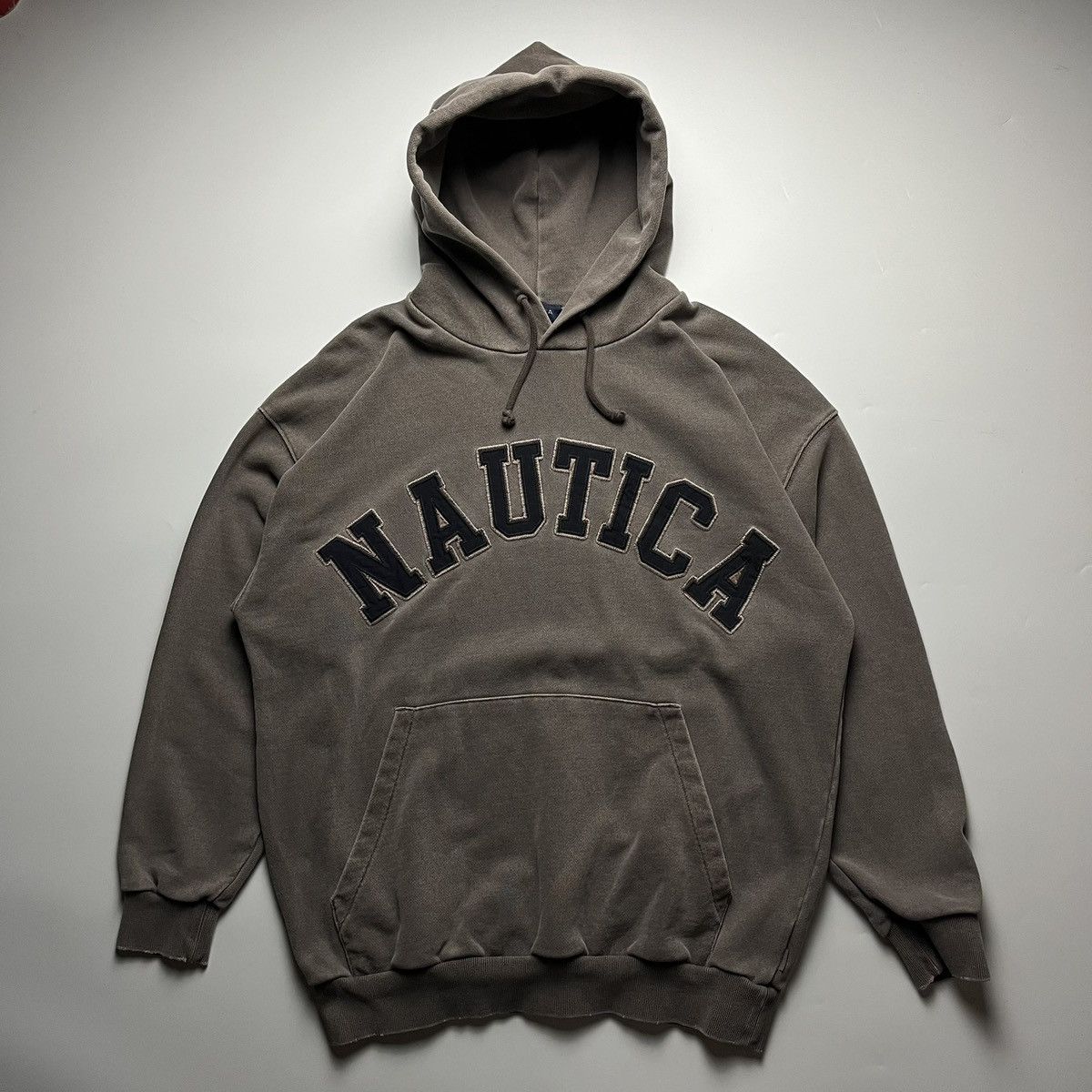 Nautica Nautica Japan Arch Logo in Acid Wash Brown Size US L / EU 52-54 / 3 - 1 Thumbnail