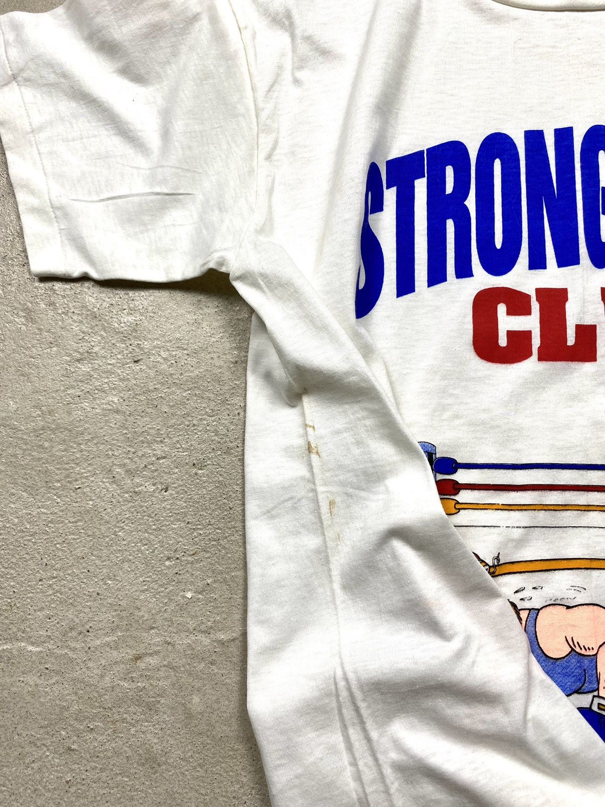 Band Tees Rare! 90’s Vintage Strong Girls Club Art T Shirt Humor Size US L / EU 52-54 / 3 - 14 Thumbnail