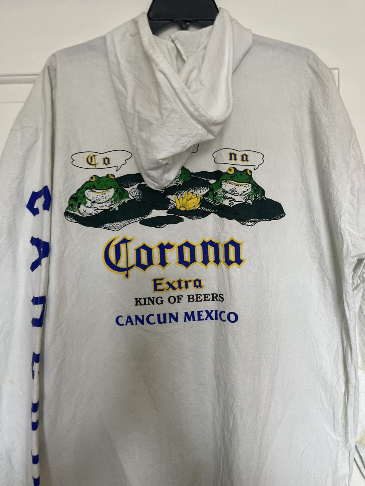 Vintage VTG 90s Coors Extra Hoodie Mens XL Size US XL / EU 56 / 4 - 9 Thumbnail