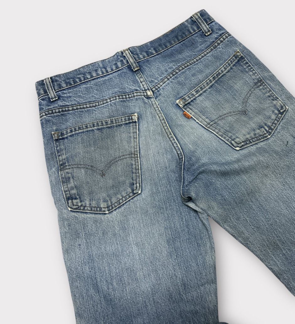 Levi's Made & Crafted Flare 70s LEVIS 517 f STAMP BUTTON 8 DISTRESSED BOOT CUT Size US 31 - 6 Thumbnail