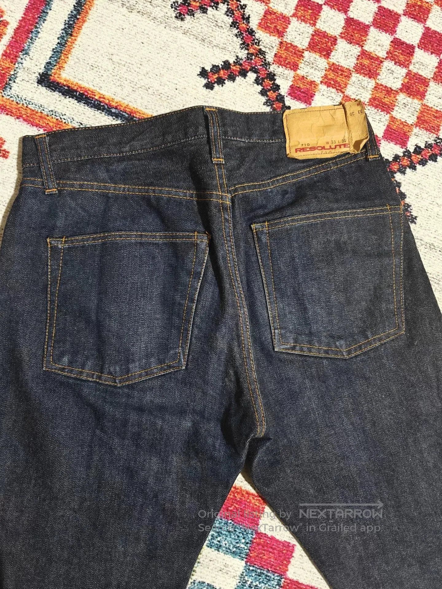RESOLUTE RESOLUTE 710 Limited Cropped Jeans. Size US 33 - 6 Thumbnail